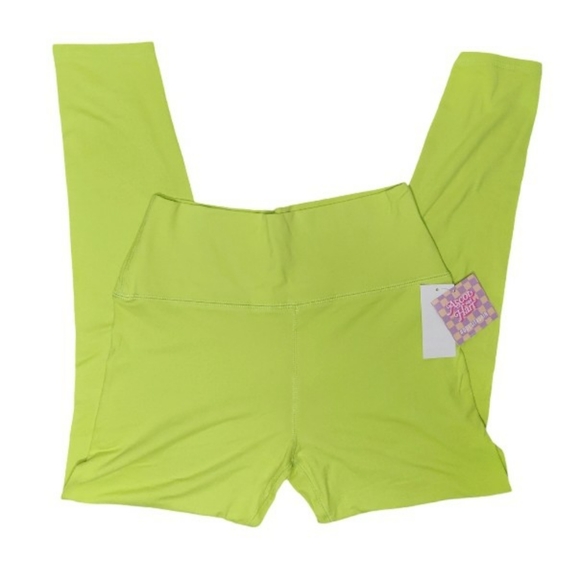 Ascot And Hart Leggings Green Large - Picture 2 of 7